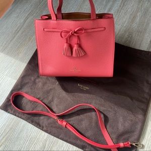 Kate Spade Coral Pink Top Handle Bag